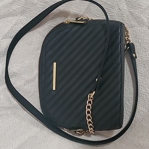 Steve Madden Crossbody Bag - Black & Gold